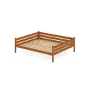 Кровать Solarius Tahta120-160olha 130 x 63 x 170 см сосна цвет бежевый