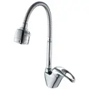 Смеситель для кухни Frap 34032 гибкий излив 0 см цвет хром
