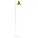 Торшер Lightona ALM-3009-F цвет жёлтый/золотой