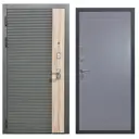 Входная дверь Diva 76левый 205x86см цвет дуб серый/Н10 силк маус