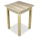 Табурет 100 Hesby 34x47x34 см ножки ЛДСП бежевый сиденье МДФ цвет бежевый 1 шт