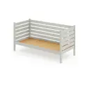 Кровать Solarius Тахта сплошное основание 100x101x180 см Сосна цвет платиновый