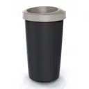 Ведро для мусора Prosperplast с крышкой Keden Compacta R капучино 25 л