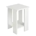 Табурет Nika Лайт 33x45x33 см ЛДСП цвет белый