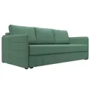 Диван раскладной Лига диванов Диван прямой Слим НПБ 204x90x105 см рогожка цвет амур зеленый