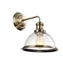 Настенный светильник Arte lamp Oglio bronze A9273ap-1ab цвет бронза