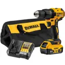 Дрель-шуруповерт аккумуляторная бесщеточная Dewalt DCD777P1, 18 В Li-Ion 1x5 Ач