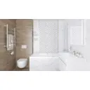 Керамическая плитка Laparet х9999284119 20x50см 1.1 м² цвет белый, цена за упаковку