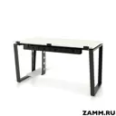 Письменный стол ПС-26773.70x120:AA.25/05-04 Zamm Ирис (Тип 4) 120x75x70 см Металл цвет белый