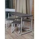 Стол прямоугольный Diko loft 140x70 см лдсп цвет антрацит