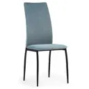 Стул Woodville 15360 43x102x56 см велюр цвет голубой