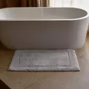 Коврик для ванной комнаты La Maison de Domitille Plaza Grey 140x70см цвет серый/серебристый