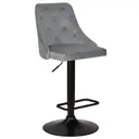 Барный стул Dobrin Joseph black lm-5021 48x110x54 см цвет серый