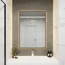 Зеркало со встроенной подсветкой One mirror 11080чст 80x110 см