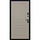 Входная дверь Diva ДХ-46 205x86см левый черный кварц/Д13 софт шампань