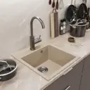 Мойка для кухни Mixline NL-TM28 89x53 см глубина чаши 190 см искусственный камень цвет бежевый