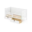 Кровать Solarius Det-spin80-180bel-orto-2yash 90 x 101 x 190 см сосна цвет белый