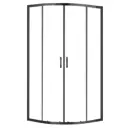 Душевая перегородка Azario AZND2142900Black 90x200см черный профиль