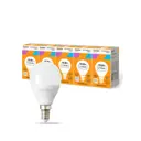 Набор ламп светодиодных Sweko 38849 E14 165-265 В 15 Вт шар малый матовый 1370 Лм теплый белый (желтый) свет 5 шт