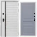 Входная дверь STR 205x86см правый Д13 силк маус