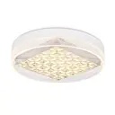 Светильник настенно-потолочный светодиодный Ambrella Light Acrylica Ambr_fa151 с пультом управления 12 м² нейтральный белый свет цвет белый