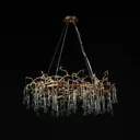 Люстра подвесная Loft It Bijout 10068-800 gb 8 ламп 11.43 м² цвет золото