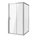 Душевая перегородка Niagara NG-62-13A-A80 130x80см хромированный профиль