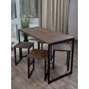 Стол прямоугольный Diko loft 120x70 см лдсп цвет бронза