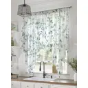 Тюль Helga Базовая коллекция HH534031 на шторной ленте 145x200 см цвет белый, серый, зеленый