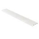 Нащельник Winplast ПВХ на клипсаx 55x10x1400мм цвет белый
