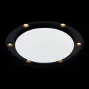 Светильник точечный светодиодный встраиваемый ST LUCE ST706.438.30 под отверстие 45 мм 11 м² теплый белый свет цвет черный/белый