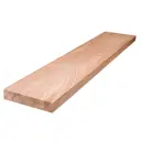 Подступенок из дерева Big house 600x200x20мм дуб цельноламельный