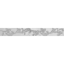 Бордюр Azori Sfumato 583241002 глазурованный 6.2x50.5см цвет серый