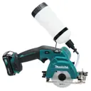 Пила циркулярная алмазная аккумуляторная Makita CC301DWAE, 12 В Li-Ion 2x2 Ач, 85 мм