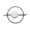 Настенный светильник LOFT IT 10143 Black Circle цвет черный