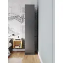 Шкаф распашной Дсв мебель 45998 40.2x210x50.4 см ЛДСП цвет графит