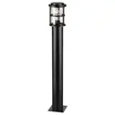 Фонарный столб уличный Odeon Light Nature Od_4964_1f 60 Вт 26.4 см IP44 цвет черный