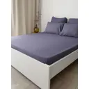 Простыня Denastia C011015 160x200 см, сатин, цвет фиолетовый