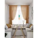 Тюль Helga TD-550267 на шторной ленте 300x180 см цвет разноцветный