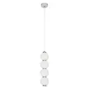 Светильник подвесной светодиодный Loft It Pearls 10205-b 3.71 м² холодный белый (голубой) свет цвет белый/золото