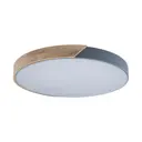 Светильник настенно-потолочный светодиодный Loft It LF_10004_36_Grey Axel 7.8 м² нейтральный белый свет цвет серый/серебристый