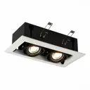 Светильник точечный встраиваемый ST LUCE ST250.548.02 HEMI под отверстие 250 мм 5 м² цвет белый
