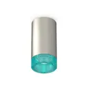 Светильник точечный накладной Ambrella light Xs6324021 2 м² цвет серебро