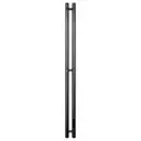 Полотенцесушитель электрический Primoclima Sol R E Graphite 90x1200 мм 77 Вт с терморегулятором I-образный цвет графитовый