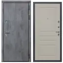 Входная дверь Diva 48 205x96см правый цвет софт шампань Д13/бетон