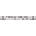 Бордюр Azori Macbeth 586371001 глазурованный 6.2x50.5см цвет коричневый