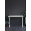 Стол обеденный Diko Loft кухонный письменный Universal Table 90х55см цвет белый ножки белые