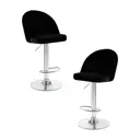 Комплект барных стульев 2 шт Dobrin Milana lm-3036 46x110.5x52 см цвет черный