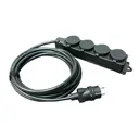 Удлинитель-шнур силовой Itok i-connect-SU-KG-215-4-44-15 4 розетки 2x1.5 мм 15 м 3500 Вт цвет черный