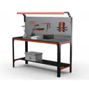 Стол металлический Metalex 201281, максимальная нагрузка 260 кг